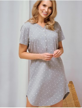 Ночная сорочка Taro 3326/3367 MEG серый, Цвет: серый, Размеры: M