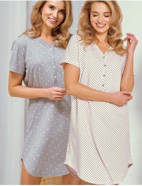 Ночная сорочка Taro 3326/3367 MEG серый, Цвет: серый, Размеры: M, изображение 5