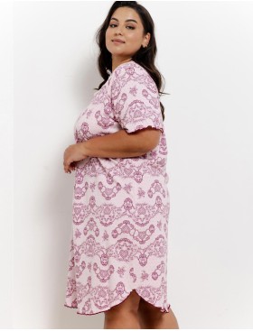 Сорочка из хлопка Taro 3333/3374 TARA, Цвет: сиреневый, Размеры: M, изображение 3