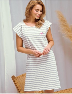 Ночная сорочка Taro 3354 HARPER, Цвет: светло-серый, Размеры: S