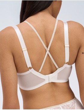 Бюстгальтер кружевной мягкий Alles CHIARA GOLD M белый, Цвет: белый, Размеры: 70I, изображение 2