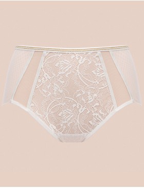 Трусы высокие Alles CHIARA GOLD classic белый, Цвет: белый, Размеры: M, изображение 6