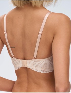 Кружевной бюстгальтер балконет Alles CREME BRULEE M Balcony, Цвет: бежевый, Размеры: 65F, изображение 2