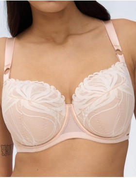 Бюстгальтер полупоролон Alles CREME BRULEE PU, Цвет: бежевый, Размеры: 90H