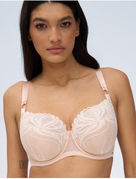 Бюстгальтер полупоролон Alles CREME BRULEE PU, Цвет: бежевый, Размеры: 90H, изображение 4