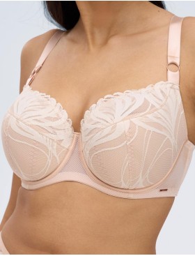 Бюстгальтер полупоролон Alles CREME BRULEE PU, Цвет: бежевый, Размеры: 90H, изображение 3