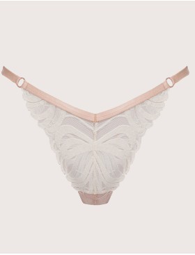 Трусики стринги Alles CREME BRULEE stringi, Цвет: бежевый, Размеры: S, изображение 6