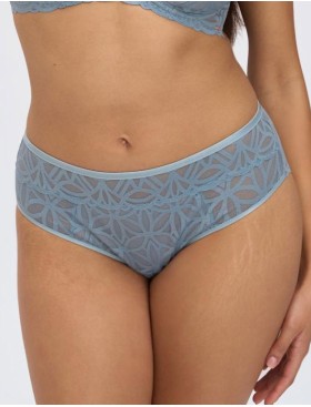 Кружевные трусы слипы Alles SALT&SEA figi, Цвет: голубой, Размеры: S