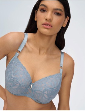 Бюстгальтер полупоролон Alles SALT&SEA PU, Цвет: голубой, Размеры: 90H, изображение 3