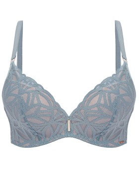 Бескостный бюстгальтер супер пуш-ап Alles SALT&SEA Super P-UP, Цвет: голубой, Размеры: 70B, изображение 6