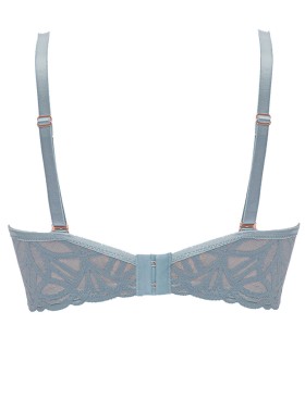 Бескостный бюстгальтер супер пуш-ап Alles SALT&SEA Super P-UP, Цвет: голубой, Размеры: 70B, изображение 7