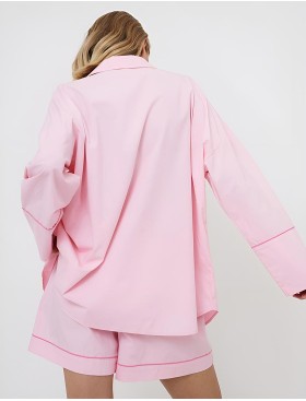 Пижама женская с шортами Aruelle PENELOPE SET, Цвет: розовый, Размеры: S, изображение 3