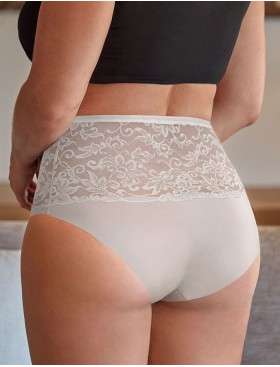 Высокие трусы слипы Janira ANGIE High Slip 1032370 cream, Цвет: cream (кремовый), Размеры: M, изображение 2