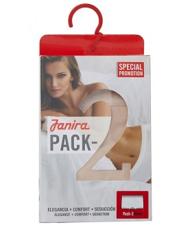 Хлопковые шортики в наборе (2шт) Janira PACK-2 boxer ESENCIAL 1031671 white, Цвет: white (белый), Размеры: XL, изображение 3