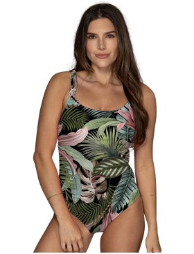 Закрытый купальник Jantzen JZ25206M, Цвет: мульти, Размеры: XL