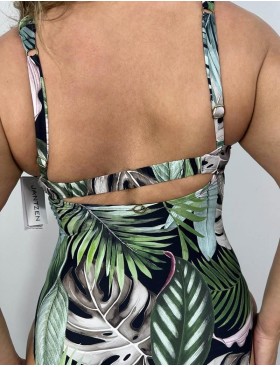 Закрытый купальник Jantzen JZ25206M, Цвет: мульти, Размеры: XL, изображение 4