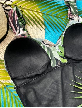 Цельный купальник с уплотненной чашкой Jantzen JZ25207M, Цвет: мульти, Размеры: 2XL, изображение 3