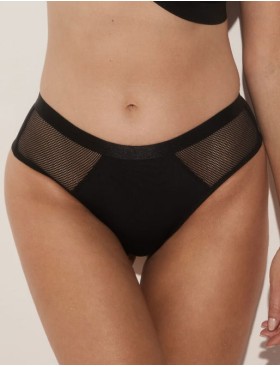 Трусы бразилиана Kinga LARA 748/2-B черный, Цвет: черный, Размеры: XS