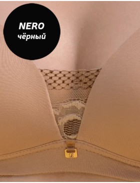 Комплект Leilieve TETE-A-TETE триангул+танга M8063 nero, Цвет: nero (черный), Размеры: 75B, изображение 3