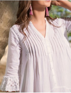 Туника для пляжа Mia-Amore ARGENTINA 6895, Цвет: белый, Размеры: S, изображение 3