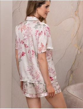 Шёлковая пижама-двойка Mia-Amore CHARLOTTE 4514, Цвет: мультицвет, Размеры: 3XL, изображение 2