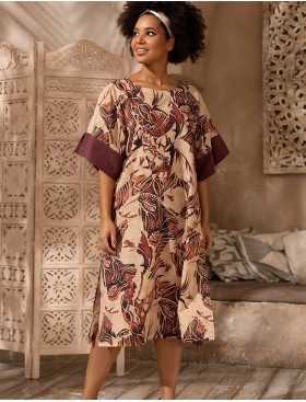 Туника из хлопка со льном Mia-Amore EPHIOPIA 5453, Цвет: мультицвет, Размеры: S/M, изображение 3