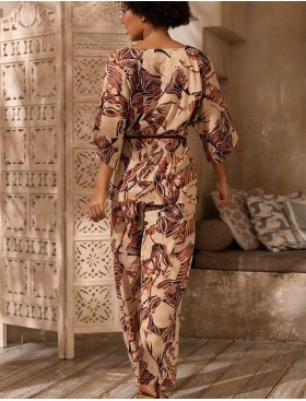 Костюм из хлопка со льном Mia-Amore EPHIOPIA 5456, Цвет: мультицвет, Размеры: 4XL, изображение 4