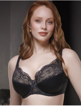 Бюстгальтер с поролоном Mioocchi SILVA 8306 nero, Цвет: nero (черный), Размеры: 90B, изображение 3