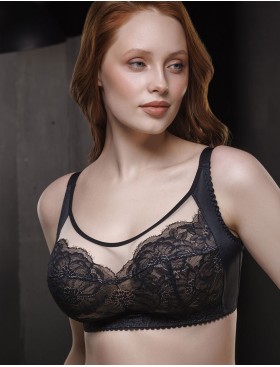 Бюстгальтер без косточек Mioocchi SILVA 8307 nero, Цвет: nero (черный), Размеры: 75C, изображение 3