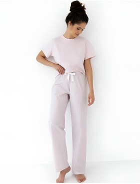 Хлопковая пижама с брюками Sensis MARION, Цвет: сиреневый, Размеры: L, изображение 3