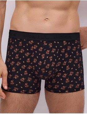 Набор трусов боксеров Ysabel Mora 20392 (2 шт) светло-серый + черный, Цвет: светло-серый + черны, Размеры: L, изображение 2