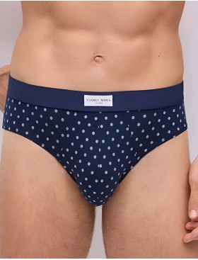 Мужские слипы Ysabel Mora 20396 (2 шт) темно-синий + джинс, Цвет: темно-синий + джинс, Размеры: L, изображение 2