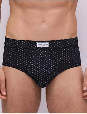 Набор трусов слипов Ysabel Mora 20404 (2 шт) черный + серый, Цвет: черный + серый, Размеры: L