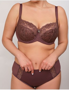 Мягкий бюстгальтер с подкроем Valmira 1146 ирландский кофе, Цвет: ирландский кофе, Размеры: 90H, изображение 5