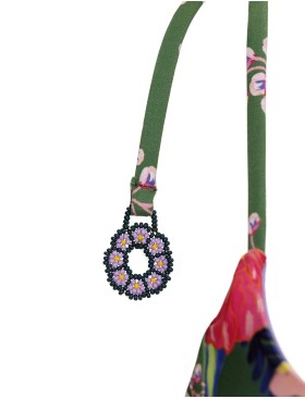 Купальный бюст-топ Agua Bendita 15151 GENOVEVA VESSEL, Цвет: зеленый, Размеры: L, изображение 6