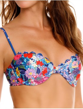 Верх купальника Agua Bendita 15163 PIPER VESSEL, Цвет: синий, Размеры: S