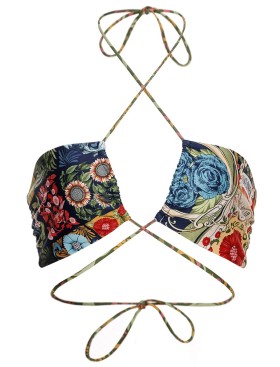 Купальный лиф Agua Bendita 15168 BELLY HARVEST, Цвет: темно-синий, Размеры: M, изображение 4