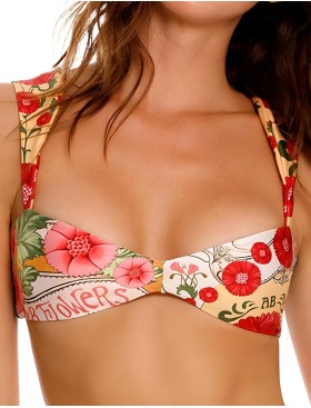 Пляжный бюст Agua Bendita 15185 MALORY HARVEST, Цвет: белый, Размеры: L