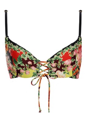 Цветной пляжный бюст Agua Bendita 15446 THYRA DAWN, Цвет: бордовый, Размеры: M, изображение 4