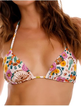 Купальный бюст-шторка Agua Bendita 17016 LOLITA NOPAL, Цвет: белый, Размеры: L