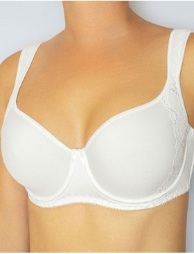 Бюстгальтер спейсер Albina L ELEGANT 1850 белый, Цвет: белый, Размеры: 95D