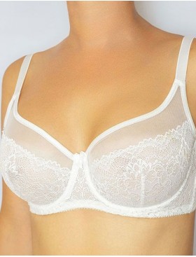 Бюстгальтер с мягкой чашкой Albina L ELEGANT 7051 белый, Цвет: белый, Размеры: 75E