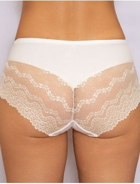 Завышенные трусы слипы Albina L ETUDE 480 молоко, Цвет: молоко, Размеры: 4XL, изображение 5