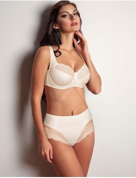 Завышенные трусы слипы Albina L ETUDE 480 молоко, Цвет: молоко, Размеры: 4XL, изображение 3