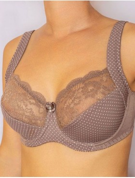 Мягкий бюстгальтер с подкроем Albina L SCARLETT 7008 перец, Цвет: перец, Размеры: 90G