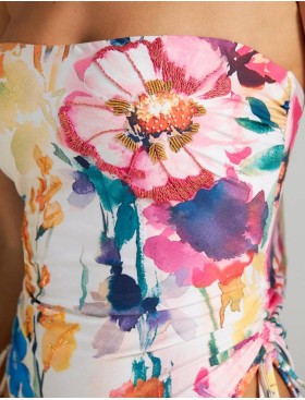 Слитный купальник цветы Cosita Linda 25010M ARTISINAL FLOWERS, Цвет: мульти, Размеры: S, изображение 4