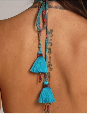 Верх купальника с вышивкой Cosita Linda 25025B EXOTIC GARDEN, Цвет: мульти, Размеры: M, изображение 3