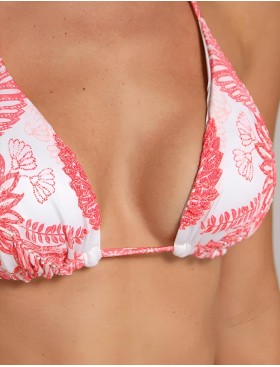 Купальный лиф шторка Cosita Linda 25034B GLAMOROUS LEAVES, Цвет: розовый, Размеры: S, изображение 3