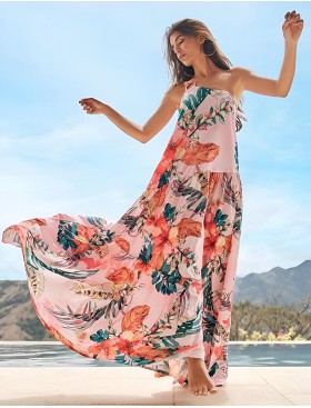Легкий сарафан Cosita Linda 25055C EXOTIC LEAVES, Цвет: мульти, Размеры: S