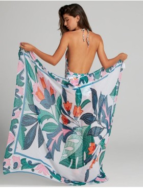 Пляжное парео Cosita Linda 25070C BURST FLORAL, Цвет: мульти, Размеры: UN
